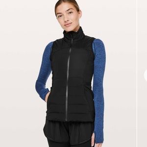 Lululemon down for it all vest. Size 8
